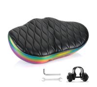 WLDOCA Sella Bici Extra Larga Senza Naso Memory Foam Impermeabile ventilata