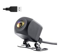 WLDOCA Telecamera retromarcia Wi-Fi, Telecamera retromarcia Moto USB 5V Tachigrafo per Visione Notturna HD IP67 Impermeabile Compatibile con Android iOS per Auto Camion RV Van