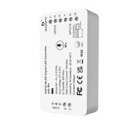 WLED Controller ESP32 con funzione microfono, controller di luce digitale a LED, WLED Addressable Strip Controller per strisce LED RGB/RGBW DC5-24V (WS2811 GS8208 SM16703P SK6812 TM1814)