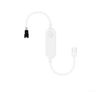 WLED per esp32 LED Strip Controller RGB IC WiFi Musica WLED per | Controllo app WLED, oltre 100 modalità dinamiche, microfono integrato, colori 16 m, CC 12-24 V, design compatto PC