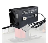WLEJSL Caricabatterie da 36V 30A, Caricabatterie da 1500W per Muletti con Connettore Anderson per Batterie al Piombo Acido 100V~240VAC,120A