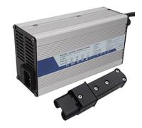 WLEJSL Caricabatterie Intelligente per Golf Cart 48V 10A, Caricabatteria per Auto da Golf con Spina A 2 Pin per Batterie al Piombo da 48 Volt per Golf Cart G19 G22,A2