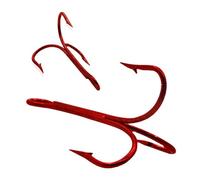 WLH Alexanders 100 ami da Pesca a Tre Punte - Amo for gamberetti vivi, Ami Porta Esche, Esche for Pesci d'Acqua salata d'Acqua Dolce, Esche da Pesca con Attrezzatura da Pesca(8#)