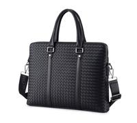 WLH Alexanders Borsa for laptop, borsa da lavoro, regalo for uomo e donna, borsas a tracolla con tracolla ufficio in tessuto a 2 strati