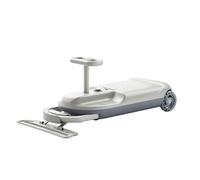 WLH Alexanders Carrelli Kart elettrico for la pulizia dei bambini, auto elettrica Wiggle for bambini, ruote telescopiche illuminate a 5 velocità, go kart portatile Macchinine(Wit,Dual motor)