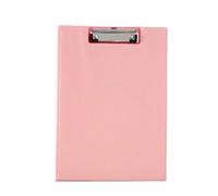 WLH Alexanders Cartelle Cartella Colori Pastello Assortiti A5A4 Carta di Prova Cartella Portadocumenti Forniture for Ufficio in Pelle Cartella con Bottone Automatico cartelletta(Roze,A4)