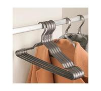 WLH Alexanders Grucces Grucce in Alluminio, Confezione da 10, Resistenti, asciutte e bagnate, Leggere, di Lusso, for la casa, stendibiancheria. Appendiabiti(Grey)