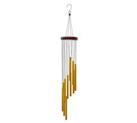 WLH Alexanders La Rete dei Sogni Campanelli eolici for Esterni Campanelli eolici commemorativi for Esterni Regali Decorazione for casa Patio Giardino Esterno(Gold)
