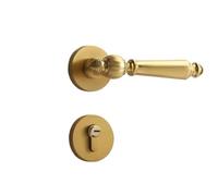 WLH Alexanders Maniglia for porta d'ingresso con serratura e chiave Leva con chiave sicura esterna, for ingresso anteriore e bagno delle camere da letto(Color1,Magnetic version)