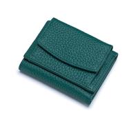 WLH Alexanders Portafoglio sottile in vera pelle con protezione RFID, anti-frode con carte di credito, organizer pieghevole Compatible with donne e uomini(Royal blue)