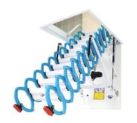 WLH Alexanders Scala del soffitto soffitto Invisibile Pavimento telescopico Multifunzionale La Scala Pieghevole Semplice può Essere utilizzata all'Interno e all'Esterno