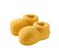 WLH Alexanders stivali neve Stivali invernali da donna, stivali da neve con pelliccia, stivaletti alla caviglia, caldi e morbidi, scarpe basse con plateau for donna, pantofole slip-on(38)