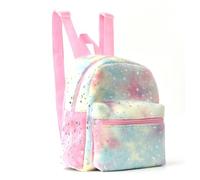 WLH Alexanders Zaini Zaino carino da donna, borsa da scuola for ragazze, borsa alla moda con doppia cerniera, zaino da viaggio for pendolari Materiale scolastico(D)