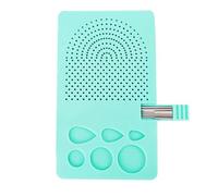 WLICCHS Paper Quilling Kit Quilling Tool Quilling Board con Pins Storage Light Blue Grid Guide e Quilling Template per la produzione di carta Winder Roll Square Craft Utensili per la casa