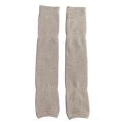 WLIHDB Calze Invernali 3 paia autunno e inverno sia for uomo che for donna, il cotone addensa mantiene i calzini caldi al ginocchio, le fasce for la coscia Per L'Inverno(Khaki)