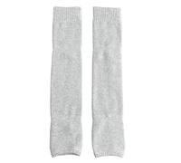 WLIHDB Calze Invernali 3 paia autunno e inverno sia for uomo che for donna, il cotone addensa mantiene i calzini caldi al ginocchio, le fasce for la coscia Per L'Inverno(Light gray)
