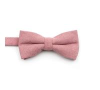 WLIHDB Cravatta Da Uomo 2pcs Solid Color Men Bow Tie Super Soft Suede Classic Shirts Bowtie Bowknot Butterfly Cravats For Wedding Per Lavoro, Festa(Color2)