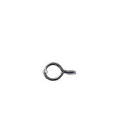 WLIHDB Gancio A Vite 10 pezzi in acciaio inossidabile, anello con vite autofilettante, gancio for appendere l'anello, in ferro, leggero, chiodo for occhi di pecora, filo for Per Amache(Size4)