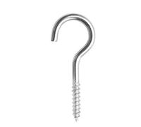 WLIHDB Gancio A Vite 20 pezzi ganci a occhiello in acciaio inossidabile autofilettanti for soffitto a tazza in metallo for staffa for piante Per Amache(M4x50mm)