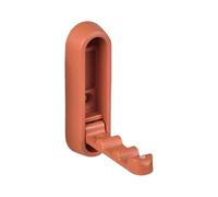 WLIHDB Gancio Nascosto 5cps Multipurpose Folding Coat Hook Alloy Materials Campers Interior Accessory Per Casa, Cucina E Bagno(Orange)