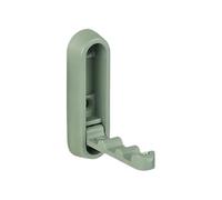 WLIHDB Gancio Nascosto 5cps Multipurpose Folding Coat Hook Alloy Materials Campers Interior Accessory Per Casa, Cucina E Bagno(Green)