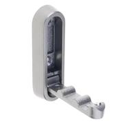 WLIHDB Gancio Nascosto 5cps Multipurpose Folding Coat Hook Alloy Materials Campers Interior Accessory Per Casa, Cucina E Bagno(Gray)
