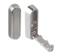 WLIHDB Gancio Nascosto 5pcs Foldable Clothes Hooks, Used For Hanging Towels, Hats Per Casa, Cucina E Bagno(Silver)