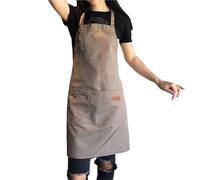 WLIHDB Grembiule da cucina 2 pezzi for donna uomo lavoro chef per Cucinare
