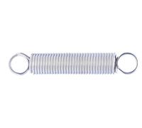WLIHDB Molla di Estensione con Gancio 10 Pezzi di Gancio ad Anello con Molla Estensione in Acciaio Inossidabile, a Spirale, Piccola Tensione per Accessori per Utensili(40mm)