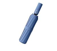 WLIHDB Ombrello resistente al vento, costole 12K, pieghevole completamente automatico, for viaggi d'affari all'aperto Per Pioggia(Color1)