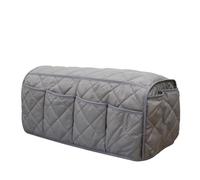 WLIHDB Organizer per Braccioli del Divano Organizer Tascabile for bracciolo del Divano Antiscivolo for, Poltrona, Organizer for rubrica telefonica per Contenitore(Gray)