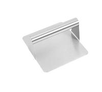 WLIHDB Pressa per Hamburger 1PC 430 Acciaio Inossidabile Hamburger pressa for Carne Circolare Quadrato for utensile da Cucina Piastra for for per Piastra(Square)