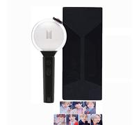 Wlijun BTS Army Bomb Lightstick Ver 4 Mappa ufficiale dell'anima 7 edizione speciale, personalizza il colore tramite Bluetooth connessione APP per concerti e luce (incluse 7 carte), multicolore