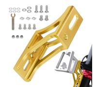 Wlikmjg Adattatore Alza Portapacchi Anteriore per Bici Piegevoli | Portapacchi Regolabile Anteriore Per Biciclette Pieghevoli,Accessorio Ciclismo Stabile ed Ergonomico per Escursioni Outdoor