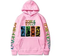 WLIN Cowboy Bebop Anime Harajuku Felpe Moda Colorato Gradiente Cartoon Graphic Spike Spiegel Amici Uomo Donna Primavera E Estate Felpe