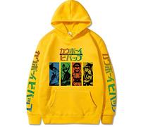 WLIN Cowboy Bebop Anime Harajuku Felpe Moda Colorato Gradiente Cartoon Graphic Spike Spiegel Amici Uomo Donna Primavera E Estate Felpe