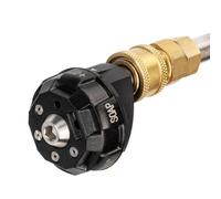 Wlinfetity Adattatore per ugello turbo rotante ad alta pressione 6 in 1 con connettore rapido da 1/4 di pollice per idropulitrici Karcher serie K2 a K6