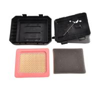 Wlinfetity Alloggiamento filtro aria + filtro aria per motori AL-KO 140 QSS e 160 QSS, compatibile con PRO 140 QSS LC1P61FA R3000 EU2, B-Motor LC1P65FE 4PS R3000 WL80, sostituisce 414598
