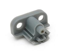 Wlinfetity Connettore per doccia per bagno, materiale in nylon con finitura elettrolitica grigia, impermeabile e resistente alla ruggine, corpo ispessito per una maggiore durata, design multi-asse