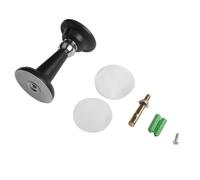 Wlinfetity Fermaporta magnetico, robusto, magnetico, mantiene le porte aperte silenziosamente, perfetto per uso domestico ed esterno (nero, L)