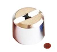 Wlinfetity Half Moon - Dado a perno per Abu Garcia e Daiwa Series in metallo, 0,9 x 0,7 cm, diametro interno 8 mm, confezione da 1