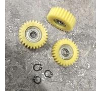Wlinfetity Ingranaggio a 28 denti in nylon 37,5 x 12 mm per E-for bici e veicoli elettrici - Compatibile con cuscinetti 608
