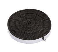 Wlinfetity Kit di guarnizioni per griglia ad alta temperatura, nastro autoadesivo in fibra di lana da 4,6 m per ritenzione del fumo, compatibile con la maggior parte dei coperchi sigillati o focolari