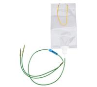 Wlinfetity Kit di irrigazione automatica per piante a goccia, 3 pezzi, con valvola di flusso regolabile, per piante da interno ed esterno, 500 ml, 1 l e 2 l, sacchetti di plastica per erbe da giardino