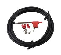 Wlinfetity Kit tubo freno a disco idraulico 3000mm per SRAM per STEALTH-A-MAJIG con 5 olive, 5 inserti e chiave T8