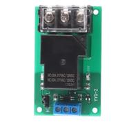 Wlinfetity Modulo relè 5V 30A con isolamento dell'accoppiatore ottico, trigger di livello alto/basso, per automazione domestica intelligente e controllo industriale, verde e nero