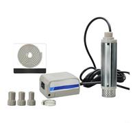 Wlinfetity Pompa dell'olio elettrica per batterie al litio 21V 30L 100W