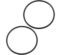 Wlinfetity Set di 2 grandi O-ring in gomma fluorata, antiscivolo e resistente agli agenti chimici, guarnizione sigillante per piscine fuori terra, compatibile con modello R0586300, nero