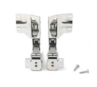 Wlinfetity Set di cerniere per porta integrate per Hettich 5.0 tipo 41,5, coppia sinistra e destra, costruzione robusta per porte del frigorifero, facile montaggio, 2 pezzi