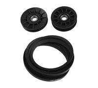 Wlinfetity Set puleggia folle e cinghia di trasmissione a V per trattori da giardino Craftsman e Cadet, compatibile con serie 756-05024, 756-05032, 754-05027